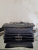 Chanel Blaue Tweed- und Ledertasche Enchained Medium Boy Shouder Bag