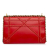 Christian Dior AB Dior Red Calf Leather Medium Studded Diorama Crossbody Bag Italy