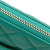 Chanel AB Chanel Blue Turquoise Lambskin Leather Leather Quilted Lambskin O-Case Clutch Spain