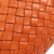 Bottega Veneta B Bottega Veneta Orange Calf Leather Medium Intrecciato Cabat Tote Italy