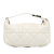 Christian Dior B Dior White Ivory Calf Leather skin Macro-Cannage DiorTravel Nomad Pouch Italy