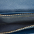 Prada B Prada Blue Calf Leather Saffiano Continental Wallet Italy