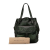 Bottega Veneta B Bottega Veneta Green Dark Green Calf Leather Intrecciato Iridescent Scarabee Tote Italy