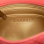 Chanel B Chanel Pink Lambskin Leather Leather Mini Square Classic Lambskin Pearl Crush Flap Italy