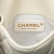 Chanel B Chanel White Calf Leather Mini Crinkled skin City School Flap France