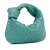 Bottega Veneta AB Bottega Veneta Blue Turquoise Calf Leather Mini Intrecciato Jodie Italy