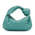 Bottega Veneta AB Bottega Veneta Blue Turquoise Calf Leather Mini Intrecciato Jodie Italy