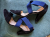 Navyboot Sandales noires et bleues 40