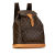 Louis Vuitton B Louis Vuitton Brown Monogram Canvas Canvas Monogram Montsouris GM France