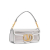 Valentino B Valentino White PVC Plastic Logo Handbag Italy