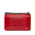 Chanel AB Chanel Red Lambskin Leather Leather Small Lambskin Boy Flap Italy