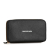 Balenciaga B Balenciaga Black Calf Leather skin Logo Everyday Continental Zip Around Wallet Italy