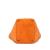 Hermès B Hermès Orange Suede Leather Doblis Picotin Lock 18 France