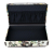 Fendi A Fendi Multi with Black Calf Leather Karl Kollage Travel Trunk Italy