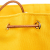 Hermès B Hermès Yellow Canvas Fabric Toile Polochon Mimile France