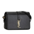 Saint Laurent B Saint Laurent Black Calf Leather Medium Monogram Universite Bag Italy