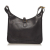 Hermès AB Hermès Black Calf Leather Trim Duo Crossbody Bag France