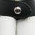 Fendi B Fendi White with Black Calf Leather Medium Peekaboo ISeeU Satchel Italy