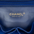 Chanel AB Chanel Blue Cotton Fabric Small Jersey CC Filigree Flap Italy