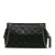 Chanel B Chanel Black Calf Leather Medium skin Paris-Edinburgh Coco Sporran Flap Italy