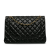 Chanel B Chanel Black Lambskin Leather Leather Maxi Classic Lambskin Double Flap France