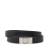 Saint Laurent B Saint Laurent Black with Silver Calf Leather Le Trois Clous Double Wrap Bracelet Italy