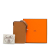 Hermès AB Hermès Brown Calf Leather Epsom Hac a Box Phone Case France