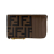 Fendi FF Diamonds Leather Wallet Brown