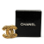 Chanel B Chanel Gold Gold Plated Metal Gold-Plated CC Quilted Brooch France