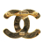 Chanel AB Chanel Gold Gold Plated Metal CC Brooch France