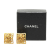 Chanel B Chanel Gold Gold Plated Metal CC Clip-On Earrings France