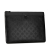 Louis Vuitton AB Louis Vuitton Black Calf Leather Monogram Shadow Discovery Pochette Spain