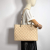 Chanel GST Quilted Caviar Leather Shopper Bag Beige