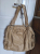 Abro Large beige used look handbag