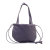 Bottega Veneta AB Bottega Veneta Purple Lilac Calf Leather Small Intrecciato The Bulb Italy