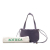 Bottega Veneta AB Bottega Veneta Purple Lilac Calf Leather Small Intrecciato The Bulb Italy