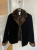 Gerard Darel Velvet quilted jacket