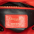 Christian Dior AB Dior Red Calf Leather Mini Sequin Embellished Lady Dior Italy