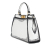 Fendi A Fendi White Calf Leather x Joshua Vides Medium California Sky Iconic Peekaboo Italy