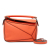 Loewe AB LOEWE Orange Calf Leather Mini Puzzle Satchel Spain