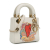 Christian Dior B Dior White Calf Leather x Niki De Saint Phalle Dioramour Mini Lady Dior Italy