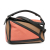 Loewe B LOEWE Orange with Black Calf Leather Small Graphic Puzzle Bag Spain