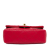 Chanel B Chanel Red Lambskin Leather Leather Mini Rectangular Classic Lambskin Single Flap France