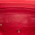 Chanel B Chanel Red Lambskin Leather Leather Mini Rectangular Classic Lambskin Single Flap France