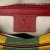 Gucci B Gucci Red with Multi Canvas Fabric Baiadera Stripe Belt Bag Italy