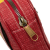 Gucci B Gucci Red with Multi Canvas Fabric Baiadera Stripe Belt Bag Italy