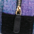 Chanel AB Chanel Purple with Blue Tweed Fabric 19 Round Clutch with Chain Italy