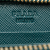 Prada B Prada Blue Turquoise Saffiano Leather Zip Around Wallet Italy