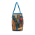 Louis Vuitton Blue Coated Canvas Fabric x Jeff Koons Masters Collection Rubens Neverfull MM France