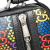 Gucci AB Gucci Black Coated Canvas Fabric GG Supreme Psychedelic Crossbody Bag Italy